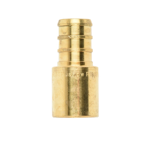 Pex Brass Male Adapter Barb To Sweat 1/2 x 1/2in 151034