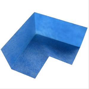 NONWOVEN MEMBRANE INSIDE CORNER 14CM X 6CM BLUE