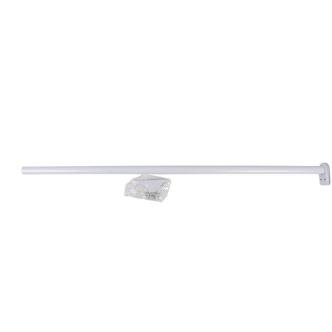 CLOSET ROD ADJUSTABLE 24IN TO 48IN WHITE 103242