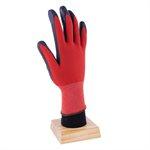 12 Gloves Latex Spandex Liner Size: M