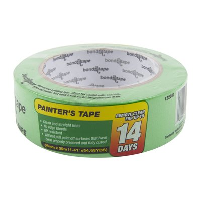 Painter's Tape Green 1 ½in (36mm) x 50m