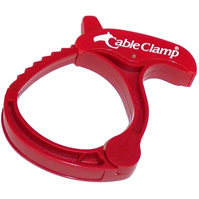 Medium Red Cable Clamp