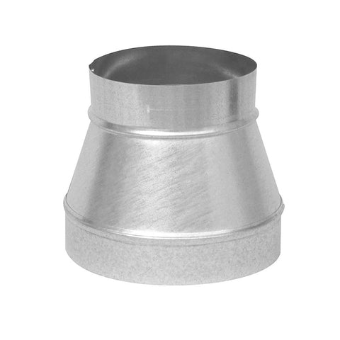 Galv. Reducer 6in -4in Crimped