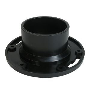 ABS TOILET FLANGE SOLID 4X3 IN 2252