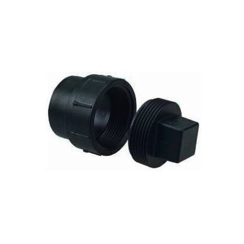 ABS Fitting Cleanout ADPT with plug 4 IN 602995