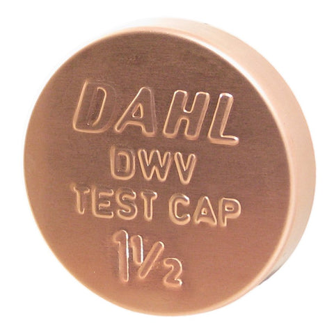 10Pk 1½in Copper Test Cap (W7013)