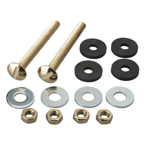M5884 Toilet Tank Bolts Brass Plated