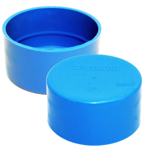 ABS POLY BLUE TEST CAP 2IN 602607