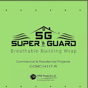 SuperGuard Housewrap
